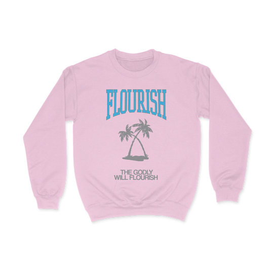 FLOURISH ARCH CREWNECK SWEATSHIRT